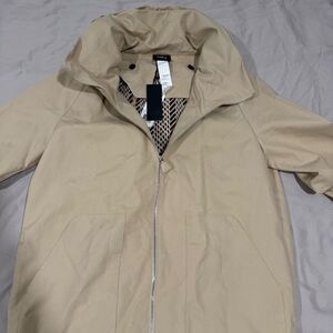 Akris Women’s Helen Parka with Hood Coat Jacket Size 12